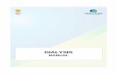 DIALYSIS - Zulekha Daudzulekhahospitals.com/uploads/leaflets_pdf/7dialysis.pdf · Ensure proper functioning of dialysis machine through checking alarm and /or pressure holding tests.