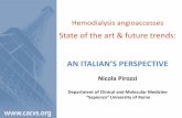 State of the art & future trends: AN ITALIAN’S PERSPECTIVEcacvsarchives.org/archivesite/2014/pdf/presentations/Pre0034-PIROZZI... · A V F . Prevalent patients - type of vascular