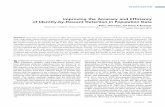 Improving the Accuracy and Ef ciency of Identity-by ... · INVESTIGATION Improving the Accuracy and Efﬁciency of Identity-by-Descent Detection in Population Data Brian L. Browning*,1