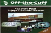 2000vol41no3€¦ · Off-the-Cuff vol. No 3 1661 Alton Pkwy Irvine. CA 92606 (949) 250-4855 Fall. 2000 Van Nuys Plant Enjoys Continued Success PRIOE QUALITY QUALITY IS TAKING