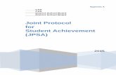 Joint Protocol for Student Achievement (JPSA)...the student’s education and to link students with educational supports outlined in this template. 2 Joint Protocol for Student Achievement