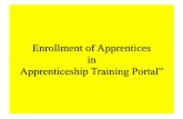 Enrollment of Apprentices inskilltraining.tn.gov.in/.../Apprentice_Enrollment... · •ITI Training Period Should be taken into Account while considering "Year of Apprenticeship Training”.