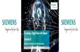 Siemens On-stage PowerPoint-Template · 01.04.2019  · Powerful industry applications and digital services for asset transparency and analytical insights Platform (MindSphere) Open