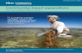 Community-based aquaculture · community-based aquaculture and ecotourism businesses, educational scholarships and reproductive health services. Our integrated approach addresses