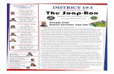 Serve Outside the Box DG The Soap-Box - WordPress.com · 12.12.2016  · SOAP-BOX EDITOR: Sheila Grant: 250-893-8816 sheila@sheilamariegrant.com Message from District Governor Alan