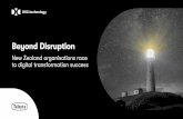 Beyond Disruption · 2019-12-19 · business leaders for some time now, and the results are showing. Seelan Nayagam Managing Director DXC Technology Australia and New Zealand John