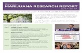 Biennial MARIJUANA RESEARCH REPORT zzzz · ADAI Marijuana Research Report 2017-2019 Page | 4. SCIENCE-BASED EDUCATION AND DISSEMINATION . I-502 directed $20,000 annually to ADAI for
