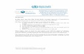 Member States and UN Organizations on a …...1 Draft Report on informal consultation with Member States and UN Organizations on a proposed set of indicators for the global monitoring
