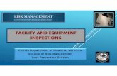 Florida Department of Financial Services Division of Risk ... · OBJECTIVES Define workplace inspections and their purpose. Discuss the role of inspections within the safety & loss