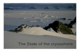 The State of the cryosphere - Geography | University of Exetergeography.exeter.ac.uk/opensource/cryosphere/...1.pdf · The State of the cryosphere. Module Outline Ice, in all its