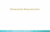 Essential Documents - UC Davis Health · 2015-12-14 · “Essential documents are those documents which individually and collectively permit evaluation of the conduct of the trial