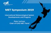 MET Symposium 2019 - aviation.govt.nz · MET Symposium 2019 International Meteorological System ... Regional Hazardous Weather Advisory Centres ... The introduction of SWIM will see