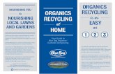 NOURISHING YOU RECYCLING to ORGANICS RECYCLING is as › sites › default... · 2018-03-08 · Rocks or bricks Microwavable popcorn bags Recyclable papers Brush AFTER GOING THROUGH