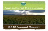 Agricultural Resources 2018 Annual Report€¦ · ment’s extensive water portfolio, livestock management, insuring the economic vitality of operations, and monitoring of soil health,