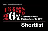 DESIGNER Shortlist · Shortlist Australian Book Design Awards 2019 The th. The Penguin random house Australia Best Designed Children’s Illustrated Book Rhyme Cordial Designer Miriam