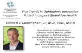 Five Trends in Ophthalmic Innovation ICO World ... · Department of Ophthalmology, California Pacific Medical Center ... Global Ophthalmic Pharmaceutical Market Revenues by Indication