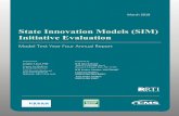 State Innovation Models (SIM) Initiative Evaluation · State Innovation Models (SIM) Initiative Evaluation . Model Test Year Four Annual Report . Prepared for . Prepared by . Jennifer
