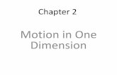 Motion in One Dimension - Santa Rosa Junior Collegesrjcstaff.santarosa.edu/~alee3/Physics 1/Powerpoint...Motion in One Dimension . Web Resources for Physics 1 •Physics Classroom