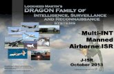 Multi-INT Manned Airborne ISR › wp-content › uploads › 2013 › 10 › 131010.09... · •Multi-INT manned AISR is a force multiplier, quickly transforming Data into Knowledge