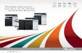 The Right Document SOLUTIONS - Copier Catalogbrochure.copiercatalog.com/muratec/MFX-C3680.pdf · can print in mobile environments. Moving more workflow and PC management (terminal