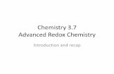 Chemistry 3.7 Advanced Redox Chemistrymrychem.weebly.com/.../6/9/0/1/6901505/_3.7l1_redox_chemistry_int… · Rules Example When atoms exist as elements, they have an oxidation number