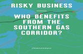 Risky Business — Who Benefits from the Southern Gas Corridor · 2017-10-10 · 9 Risky Business88Who Bene1ts from the Southern Gas Corridor? The results of our research are startling.
