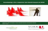 fire response test bench based on NFIDnfidcanada.ca/wp-content/uploads/2018/03/FINAL... · validation and accreditation (VV&A) have constantly been conducted in the development and