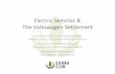 Electric Vehicles & The Volkswagen Settlement · Electric Vehicles & The Volkswagen Settlement . Introductions by: Gina Coplon-Newfield . ... The VW Settlement supports programs transitioning