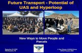 Future Transport - Potential of UAS and Hyperloopmercury.pr.erau.edu/...PM...Hyperloop-Presentation.pdf · Future Transport - Potential of UAS and Hyperloop New Ways to Move People