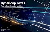 Hyperloop Texas - GDPC Hyperloop networks â€¢ 2,600+ registrants from more than 100 countries â€¢ AECOM