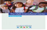 The Cleft-Craniofacial Center - Albany Medical College · The Cleft-Craniofacial Center is a regional resource where families can receive care for their children with treating specialists