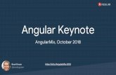 Angular Keynote - Microsoft... · Angular 6 & 7 Building a better developer experience. ... Router Elements CDK Universal Karma Labs Compiler i18n Http Material Animations CLI. Angular