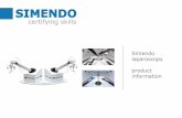 Simendo laparoscopy product information Pro3 laparoscopy brochure 2018.pdf · laparoscopy The Simendo laparoscopy simulator is designed for all laparoscopic specialties, such as general