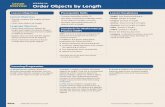LESSO 30 Order Objects by Length - Microsoft · 2020-03-19 · 693a Lesson 30 Order Objects by Length Curriculum Associates LLC Copying is not permitted. Lesson Overview LESSO 30