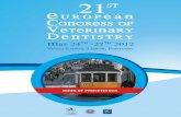 21 European Congress - evdf.orgevdf.org/images/proceedings/2012.pdfS2. Restorative Dentistry Castello Lopes S3. Rabbits and Rodents Avenida S4. Feline Dentistry Norte Júnior 12.25-13.25