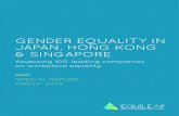 GENDER EQUALITY IN JAPAN, HONG KONG & SINGAPORE · GENDER EQUALITY IN JAPAN, HONG KONG & SINGAPORE - MARCH 2019 Assessing 100 leading companies on workplace equality CATEGORY A