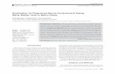 Evaluation of Trigeminal Nerve Involvement Using Blink Reflex … · 2019-08-13 · trigeminal nerve function in facial palsy patients. However, contralateral R2 response was prolonged