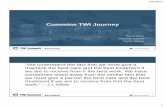 Cummins TWI Journey - Lean Frontierstwisummit.com/wp...Dana-Sims_Cummins-TWI-Journey.pdf · Cummins TWI Journey Dana Sims Amanda Couch Clyde Martin 1 ... MFG Defect Before/After STD