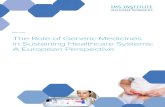 June 2015 The Role of Generic Medicines in Sustaining Healthcare Systems… · 2019-10-03 · The Role of Generic Medicines in Sustaining Healthcare Systems: A European Perspective
