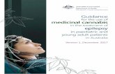 for the use of medicinal cannabis · 4 Guidance for the use of medicinal cannabis in the treatment of epilepsy in paediatric and young adult patients in Australia Role in treatment