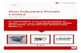 Ruei Industries Private Limited - Double · About Us Established in the year 1995, we "Ruei Industries" are the leading manufacturer and exporter of a wide range of Edge Banding Machine,