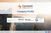 Cynoteck - Microsoft Azure · Hello, we are Cynoteck Technology Solutions Pvt. Ltd. Cynosure + Technology = Cynoteck Cynosure stands for something that is the center of attention