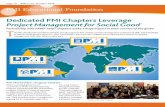 Dedicated PMI Chapters Leverage Project Management for ... Dedicated PMI Chapters Leverage Project Management