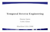 Temporal Reverse EngineeringTemporal Reverse Engineering Temporal Reverse EngineeringTemporal Reverse