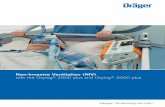 Non-Invasive Ventilation (NIV) with the Oxylog® 2000 plus ... · NIV has the potential benefit of providing ventilatory assistance with greater convenience, comfort, safety, and