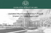 Updated Hurricane Harvey’s Fiscal - lbb.state.tx.us · Federal Funding Assistance for Individuals and Businesses FEMA Individuals and Households Program Provides funds and services