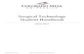 Surgical Technology Student Handbook › ... › surgical-technology-student-han… · Surgical technologists are allied health professionals who are an integral part of the team