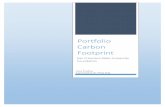 Portfolio Carbon Footprint - Aashe · Portfolio Carbon Footprint for San Francisco State University Foundation 2 1. Acknowledgement This paper was written under the guidance and supervision