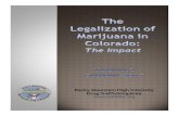 he Legalization of Marijuana in Colorado: The Impact...The Legalization of Marijuana in Colorado: The Impact Vol. 5/October 2017 Executive Summary P a g e | 2 In 2009, Colorado marijuana