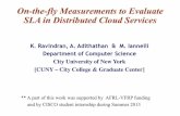 On-the-fly Measurements to Evaluate SLA in Distributed ...hpaik/pesos2014/Pesos... · • Intrinsic complexity of cloud-based distributed services (resource uncertainties, lack of